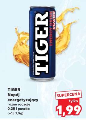 TIGER Napój energetyzujący