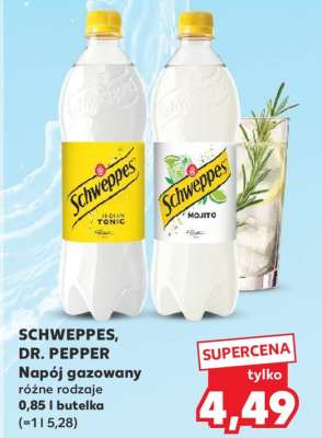 SCHWEPPES, DR. PEPPER