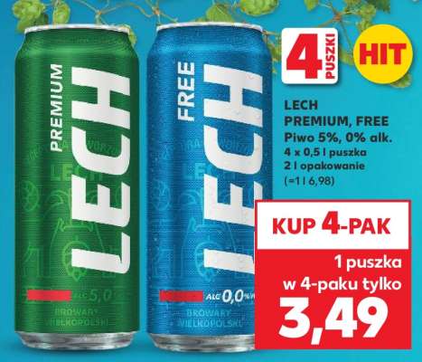 LECH PREMIUM, FREE