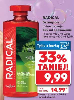 RADICAL Szampon