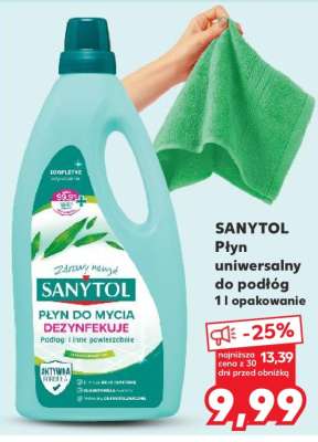 SANYTOL Płyn uniwersalny do podłóg 1 l opakowanie