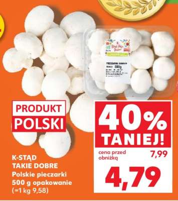 K-STĄD TAKIE DOBRE Polskie pieczarki