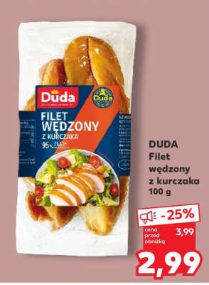 DUDA Filet wędzony z kurczaka 100 g