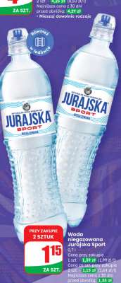 Woda niegazowana Jurajska Sport
