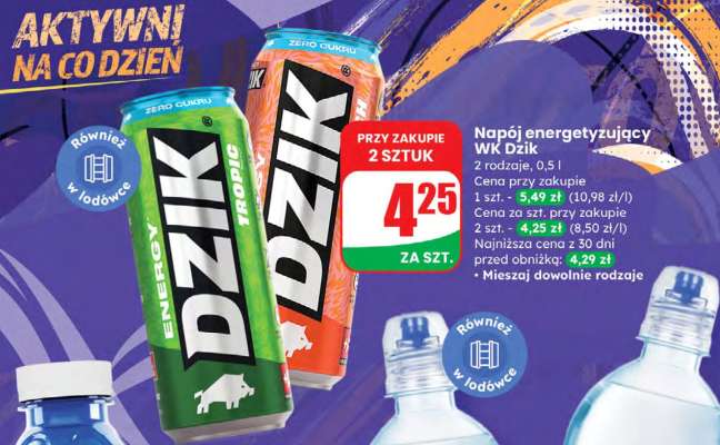 Napój energetyzujący Wk Dzik