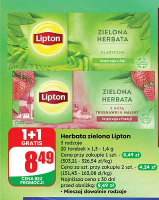 Herbata zielona Lipton
