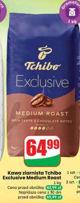 Kawa ziarnista Tchibo Exclusive Medium Roast