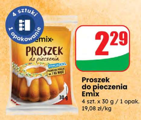 Proszek do pieczenia Emix