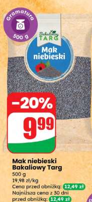 Mak niebieski Bakaliowy Targ