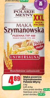 Mąka pszenna Szymanowska Polskie Młyny