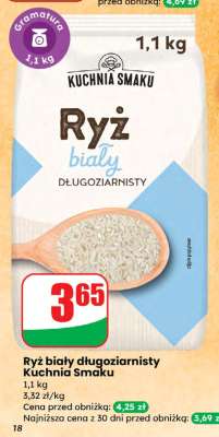 Ryż biały długoziarnisty Kuchnia Smaku