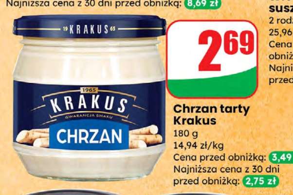 Chrzan tarty Krakus