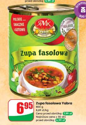 Zupa fasolowa Yabra