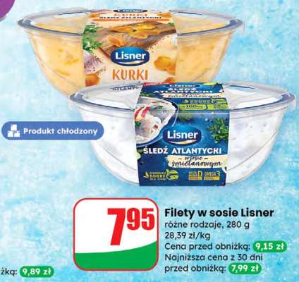 Filety w sosie Lisner