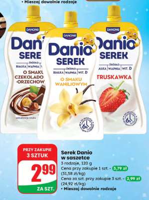 Serek Danio w saszetce
