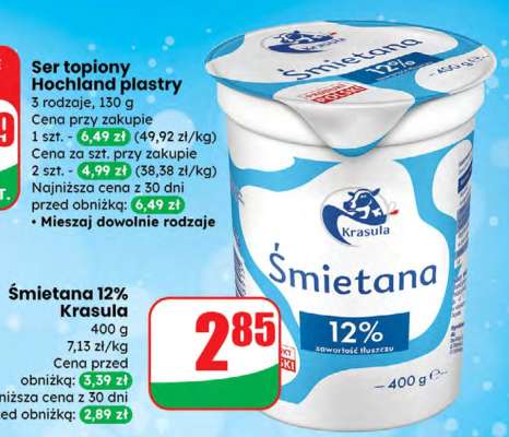 Śmietana 12% Krasula