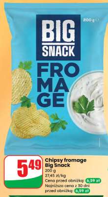 Chipsy fromage Big Snack