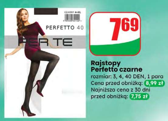 Rajstopy Perfetto czarne