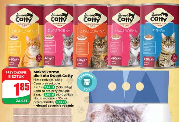 Mokra karma dla kota Sweet Catty