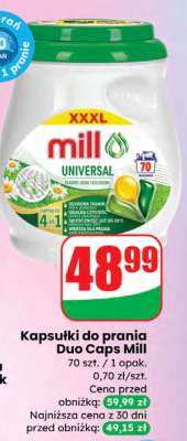 Kapsułki do prania Duo Caps Mill