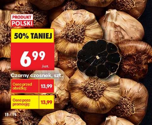 Czarny czosnek, szt.