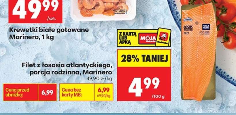 Filet z łososia atlantyckiego porcja rodzinna Marinero