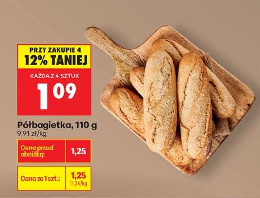 Półbagietka 110 g