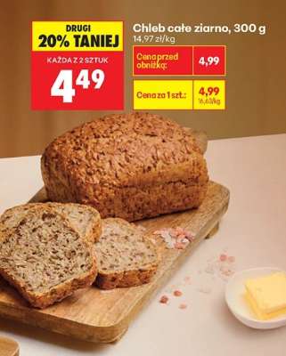 Chleb cale ziarno 300 g