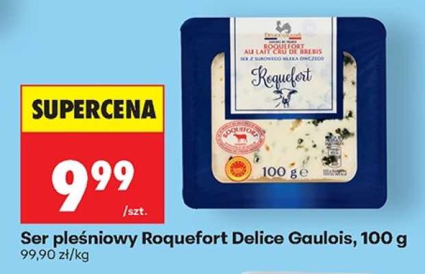 Ser pleśniowy Roquefort Délice Gaulois , 100 g