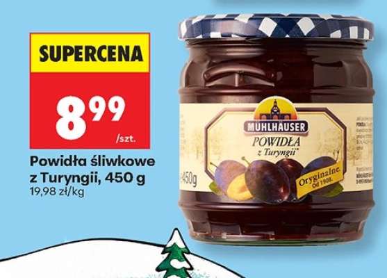 Powidła śliwkowe z Turyngii, 450 g