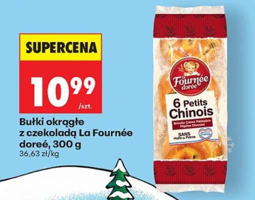 Bułki okragle z czekolada La Fournée doreé , 300 g
