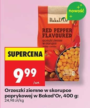 Orzeszki ziemne w skorupce paprykowej w Baka'd'Or, 400 g