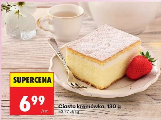 Ciasto kremówka, 130 g