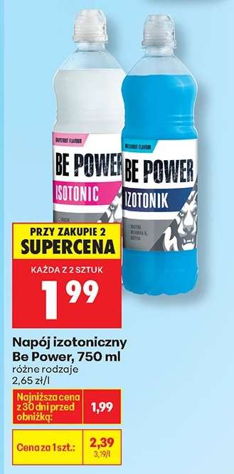 Napój izotoniczny Be Power 750 ml