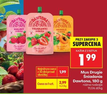 Mus Drugie Śniadanie Dawtona, 180 g