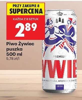 Piwo Żywiec, puszka 500 ml