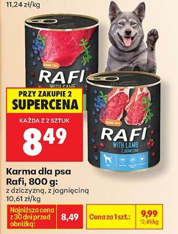 Karma dla psa Rafi, 800 g