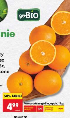 Pomarańcze goBio, opak. 1 kg