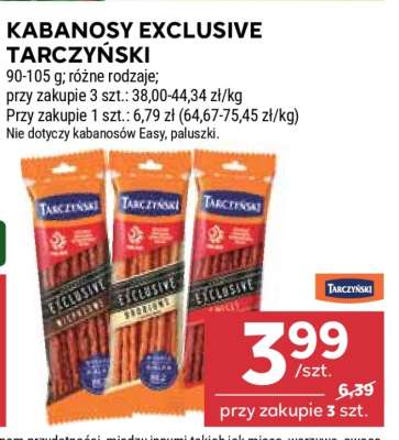 Kabanosy Exclusive Tarczyński