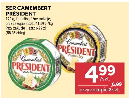 Ser Camembert Président