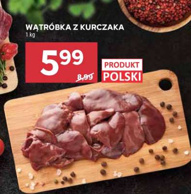 Wątróbka z kurczaka