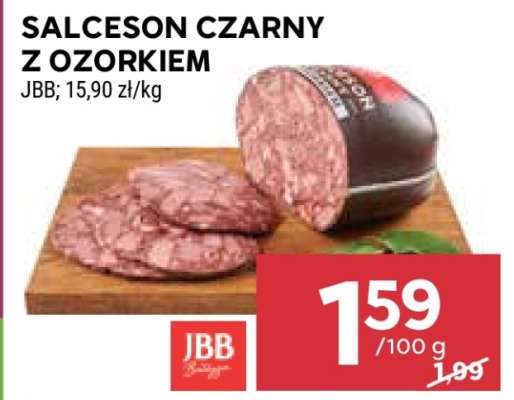 SALCESON CZARNY Z OZORKIEM