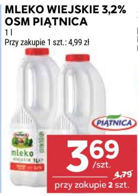 Mleko Wiejskie 3,2% OSM Piątnica