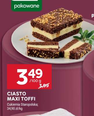 Ciasto Maxi Toffi