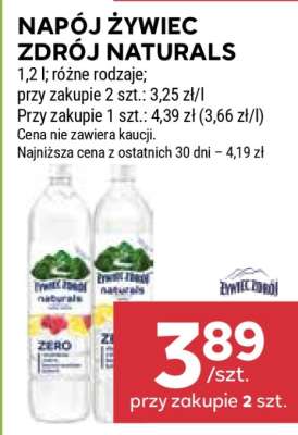 NAPÓJ ŻYWIEC ZDRÓJ NATURALS