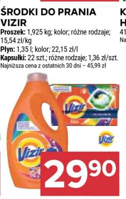 Środki do prania Vizir (