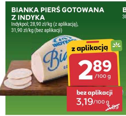 Bianka pierś gotowana z indyka