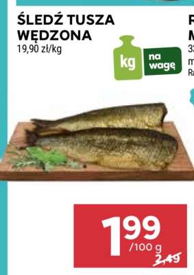 ŚLEDŹ TUSZA WĘDZONA