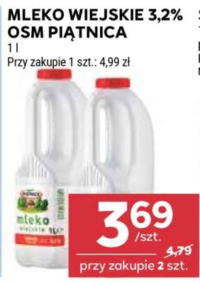 Mleko Wiejskie 3,2% OSM Piątnica