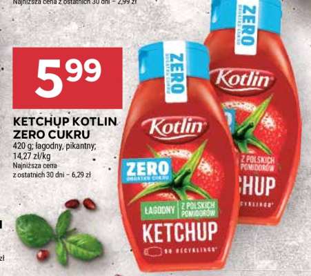 Ketchup Kotlin Zero Cukru